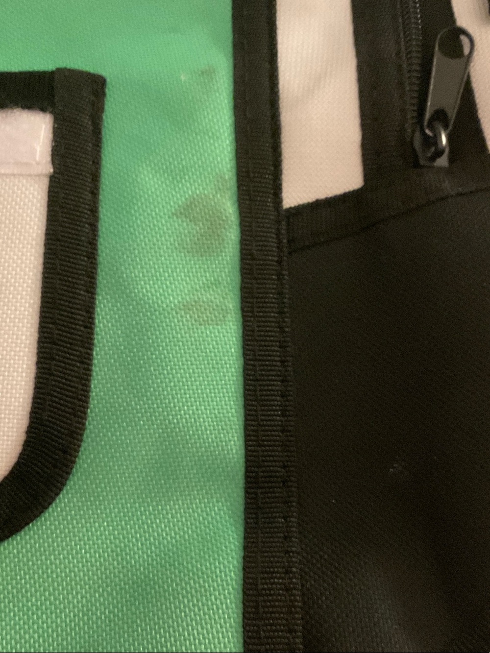 2D Green Cartoon-Style Backpack - Picture 3 of 6